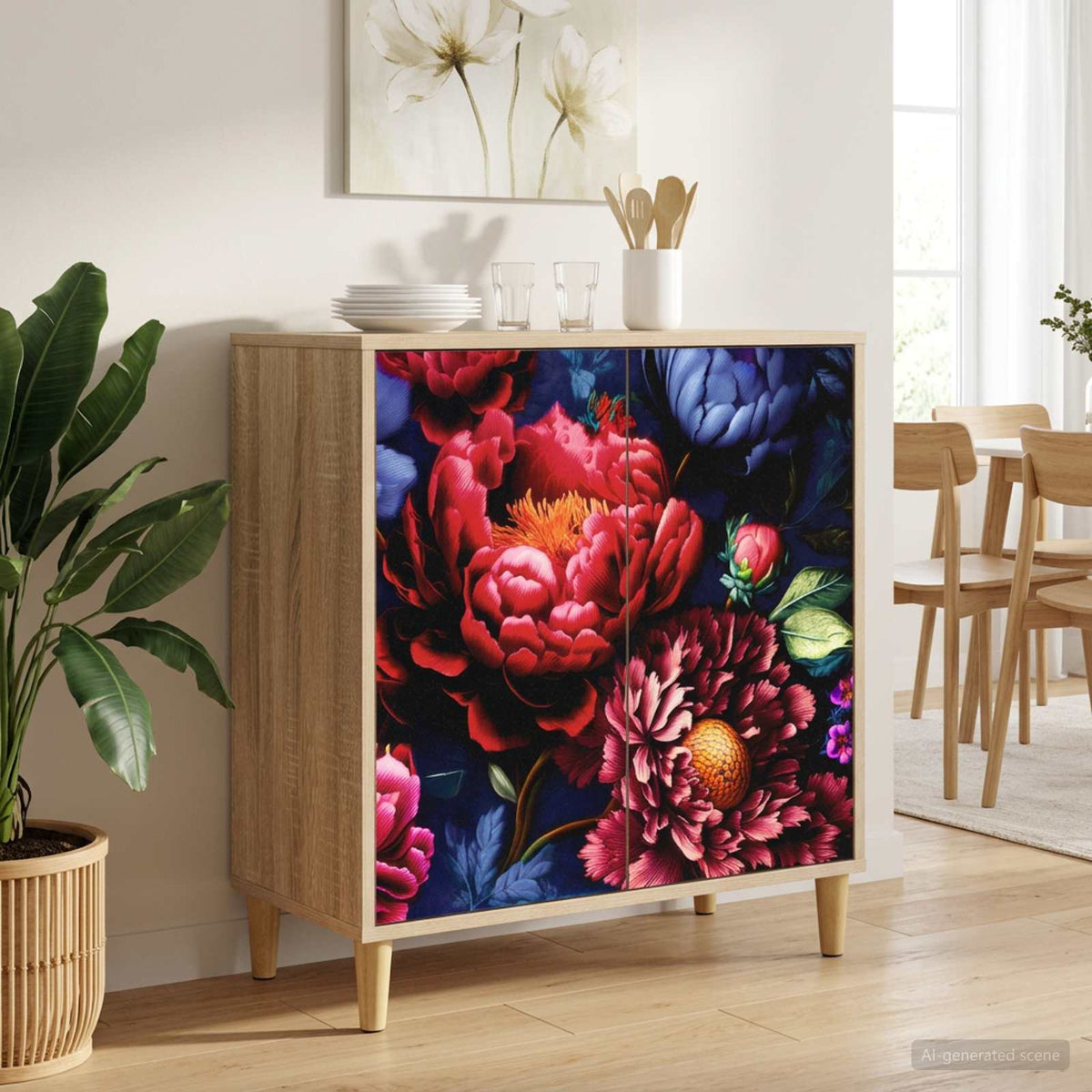Kreveta KIEL Sonoma 69 x 33 x 75 cm Konstruirano drvo