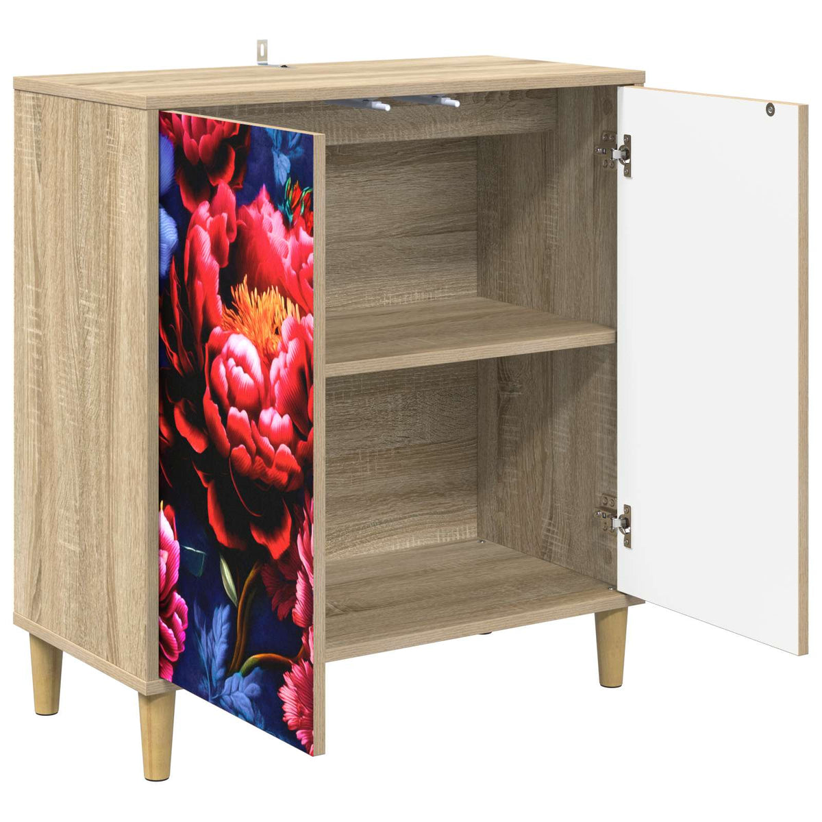 Kreveta KIEL Sonoma 69 x 33 x 75 cm Konstruirano drvo