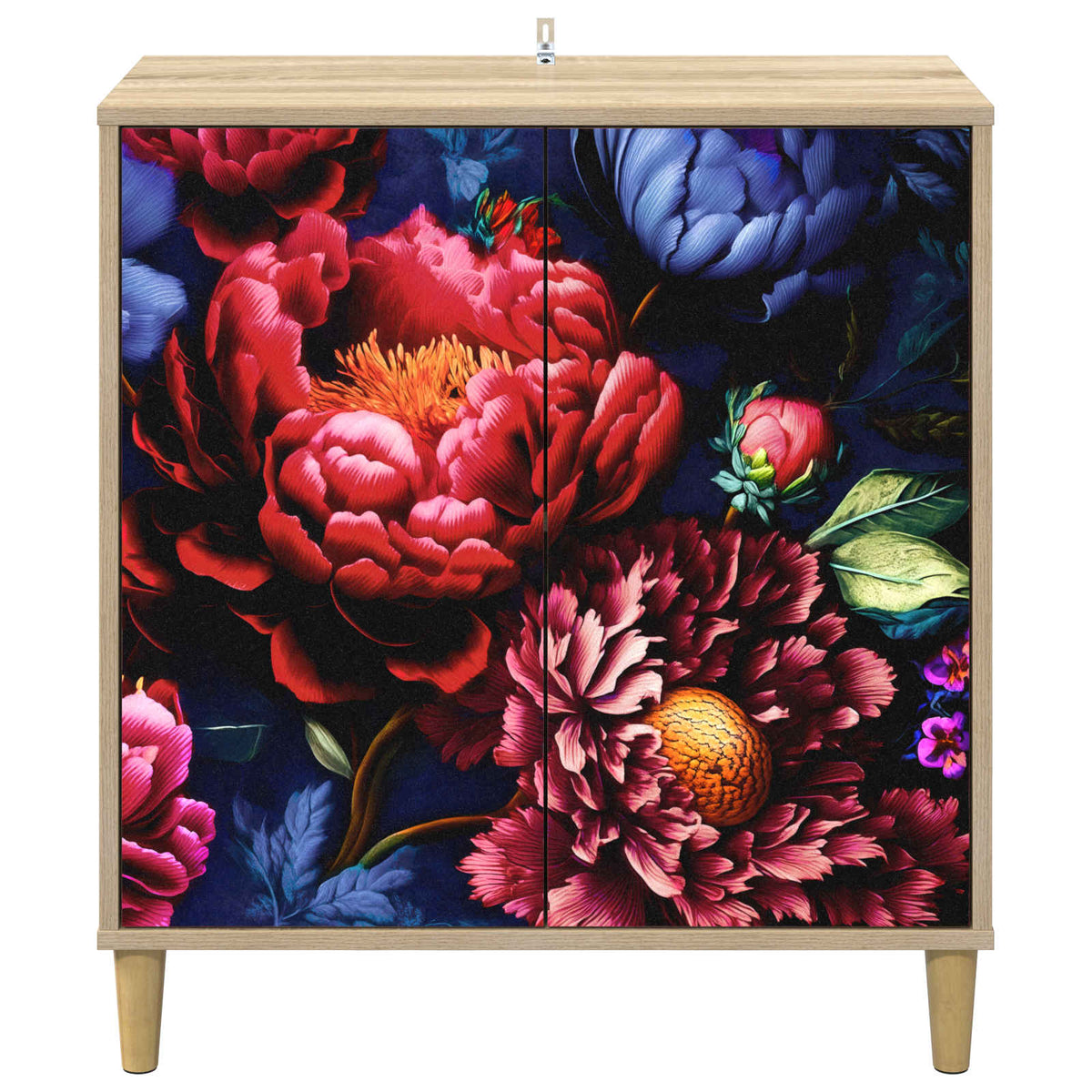 Kreveta KIEL Sonoma 69 x 33 x 75 cm Konstruirano drvo