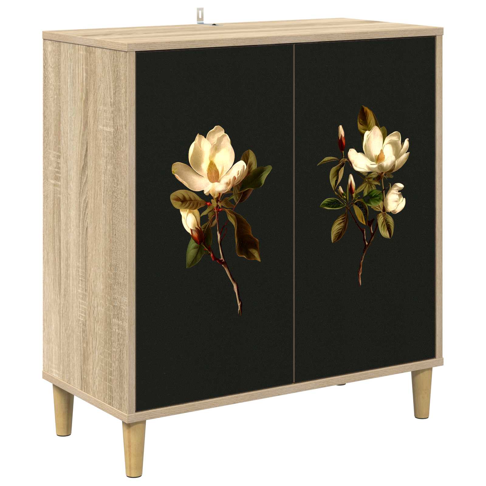 Kreveta BREMEN Sonoma 69 x 33 x 75 cm Konstruirano drvo