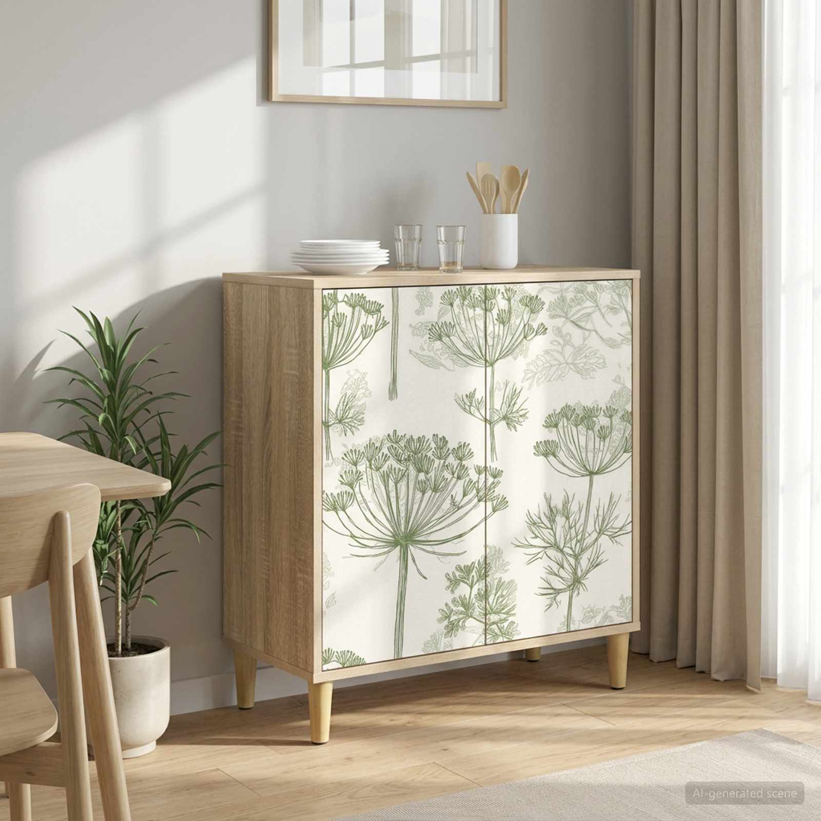 Kreveta GOTHA Sonoma 69 x 33 x 75 cm Konstruirano drvo