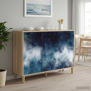 Kreveta RAALTE Sonoma 102 x 33 x 75 cm Konstruirano drvo