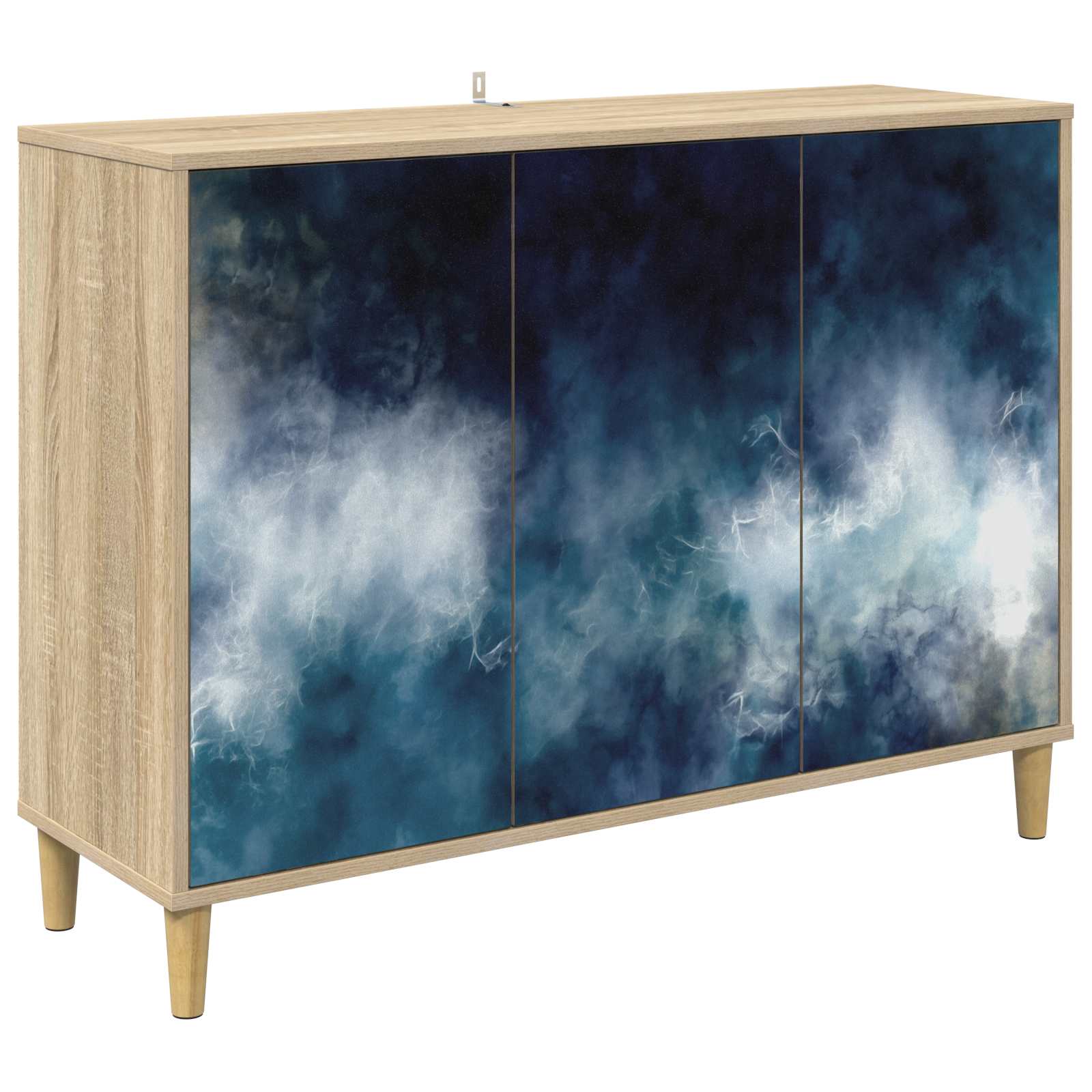 Kreveta RAALTE Sonoma 102 x 33 x 75 cm Konstruirano drvo