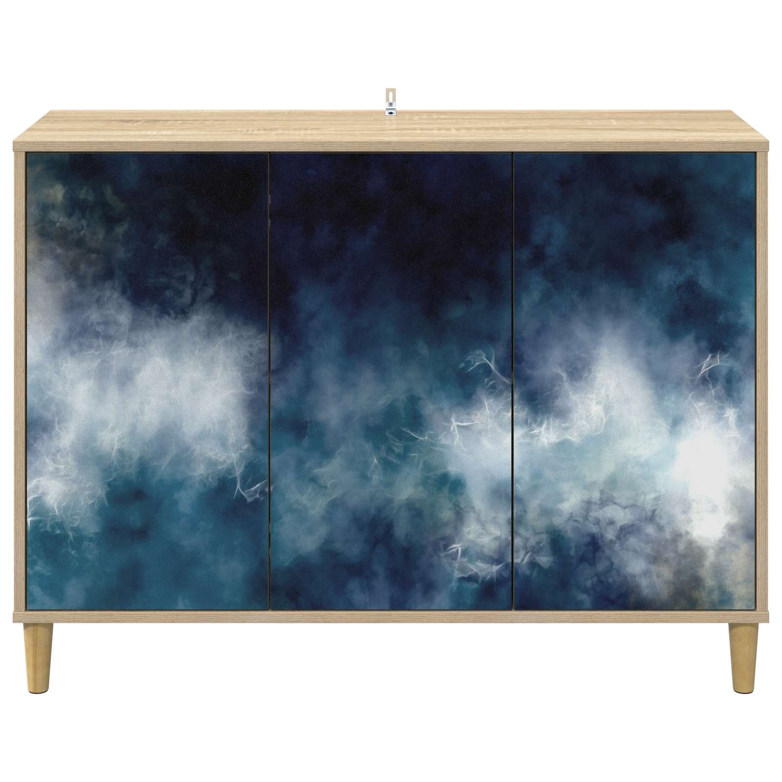 Kreveta RAALTE Sonoma 102 x 33 x 75 cm Konstruirano drvo