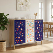Kreveta MAINZ Sonoma 102 x 33 x 75 cm Konstruirano drvo