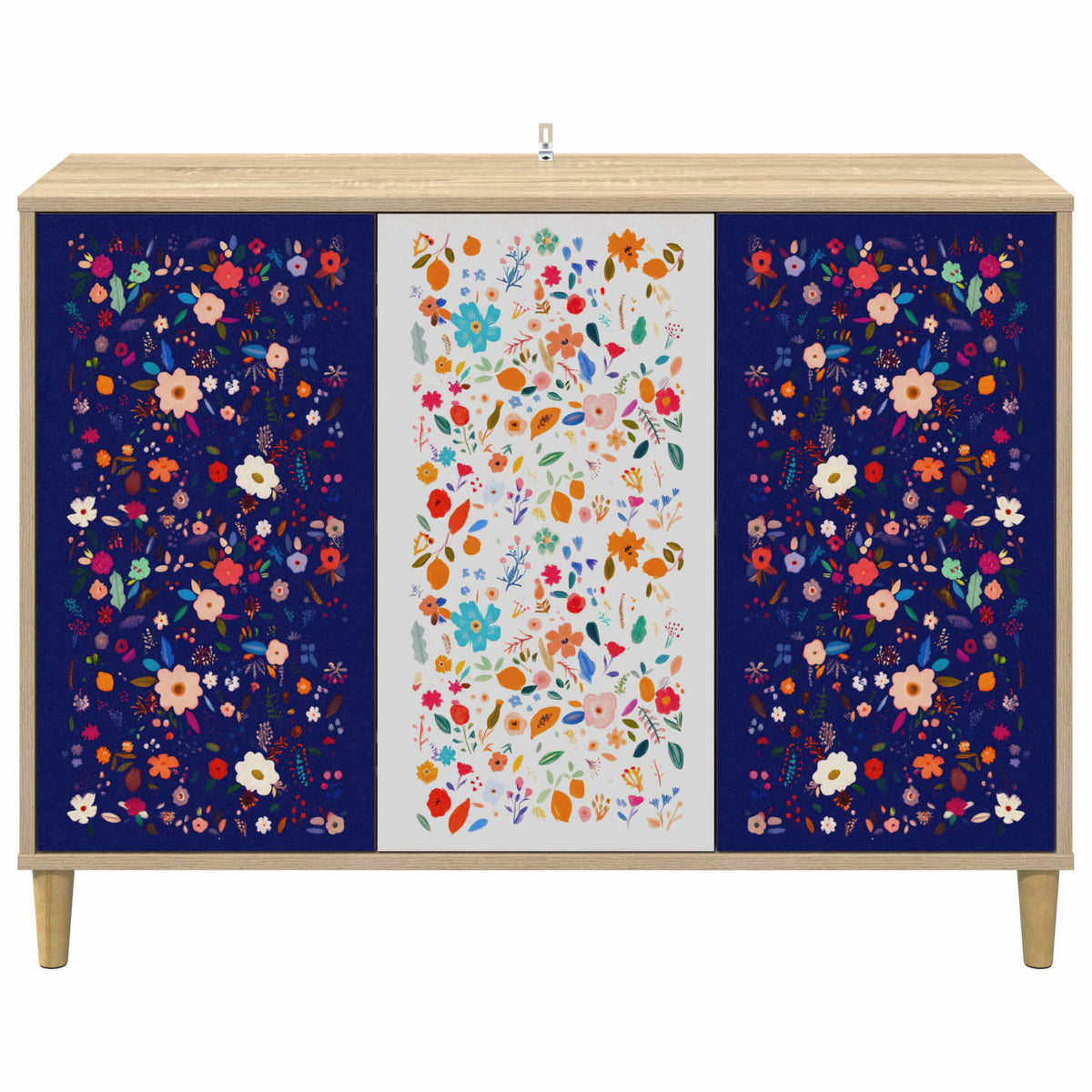 Kreveta MAINZ Sonoma 102 x 33 x 75 cm Konstruirano drvo
