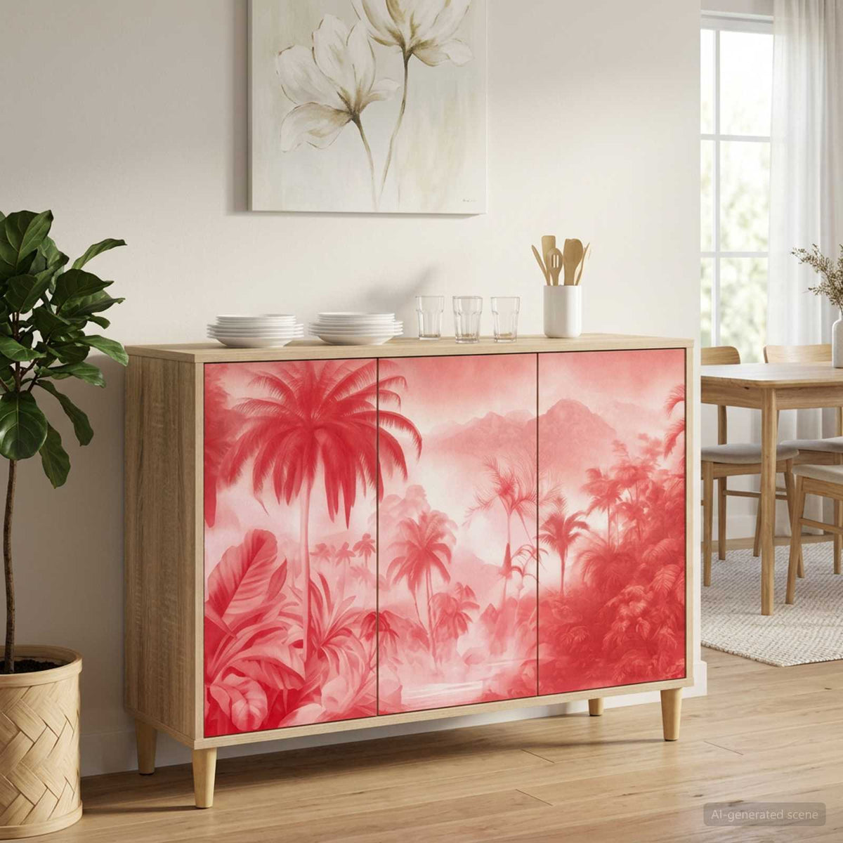 Kreveta AACHEN Sonoma 102 x 33 x 75 cm Konstruirano drvo