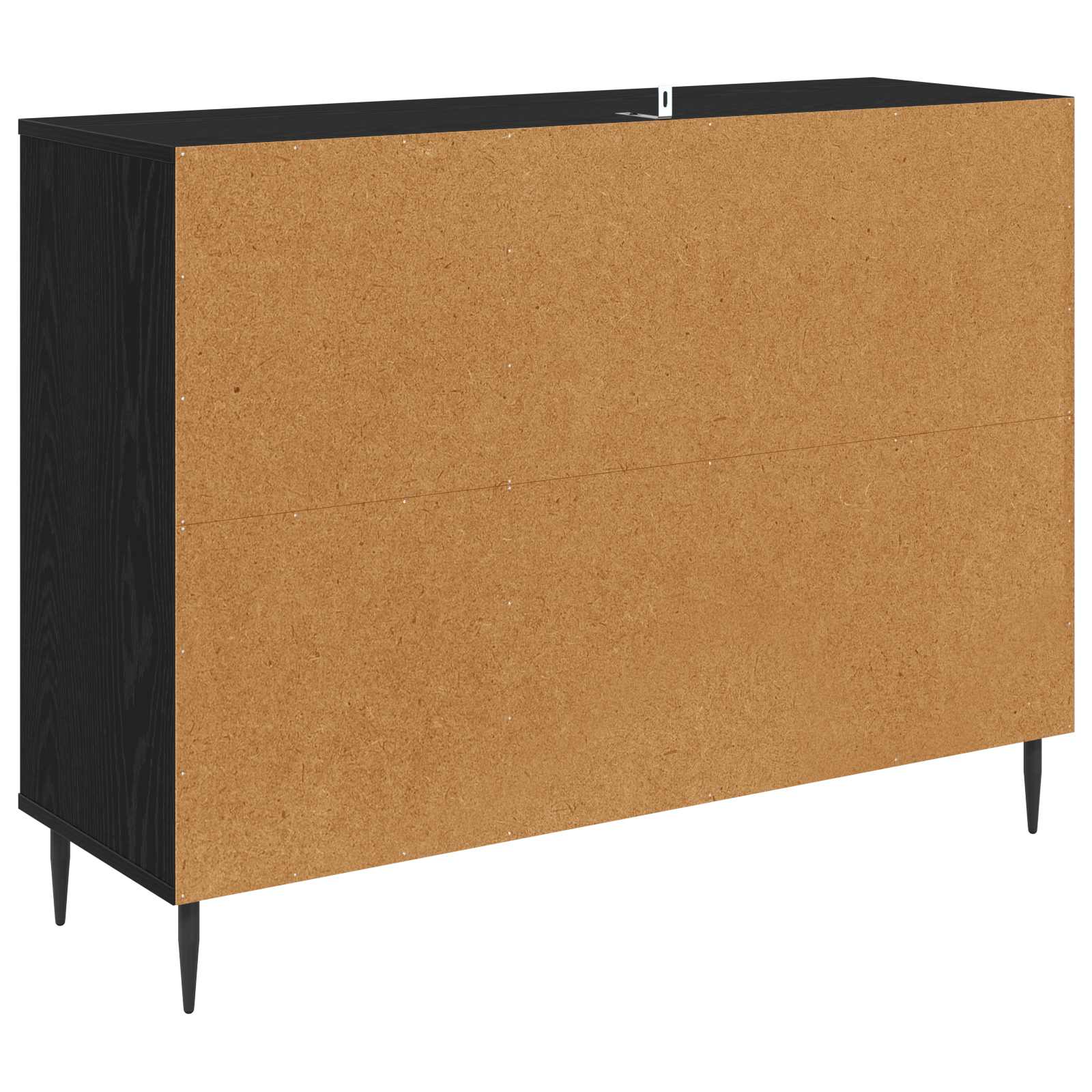 Kreveta KIEL Crni hrast 102 x 33 x 76 cm Konstruirano drvo