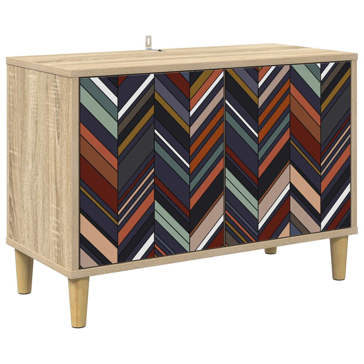 TV ormar OMMEN 69 x 33 x 50 cm Sonoma Konstruirano drvo
