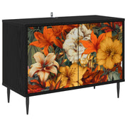 TV ormar GENNEP 69 x 33 x 50,5 cm Crni hrast Konstruirano drvo