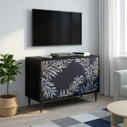 TV ormar DOKKUM 69 x 33 x 50,5 cm Crni hrast Konstruirano drvo