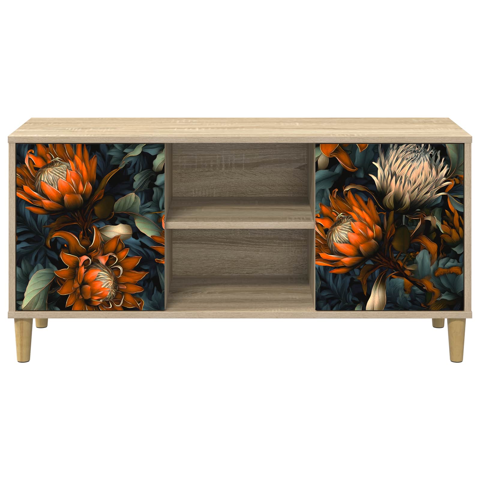 TV ormar LOCHEM 102 x 33 x 50 cm Sonoma Konstruirano drvo