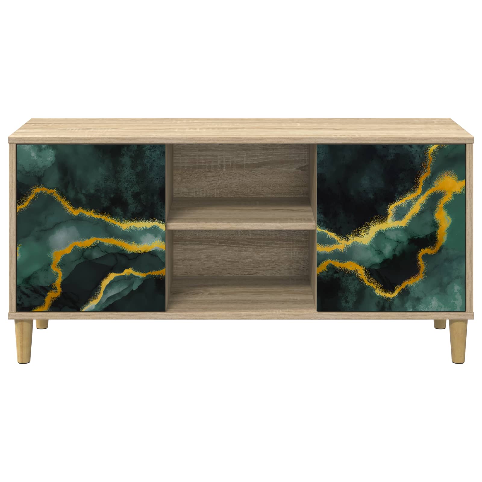 TV ormar WIJHE 102 x 33 x 50 cm Sonoma Konstruirano drvo