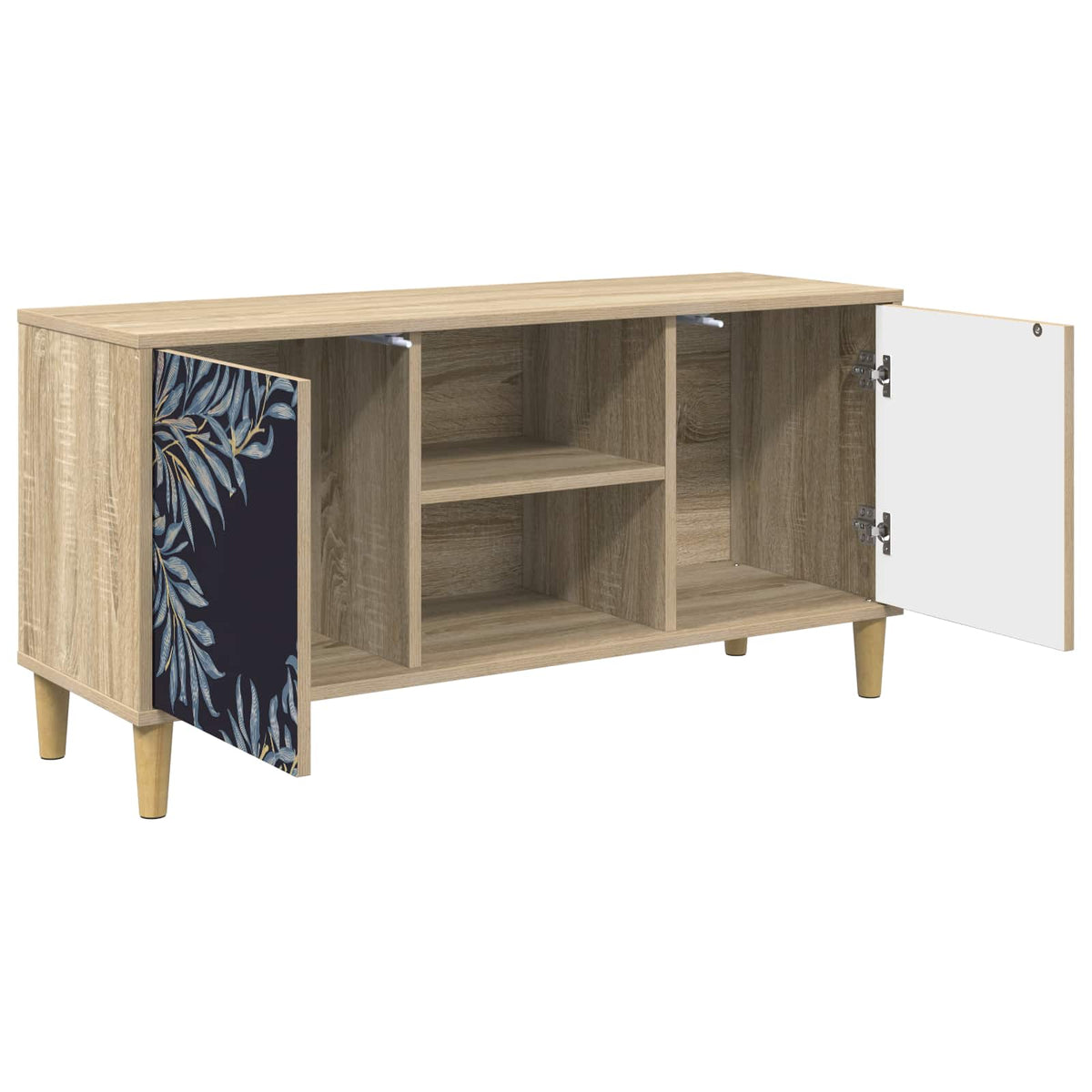 TV ormar DOKKUM 102 x 33 x 50 cm Sonoma Konstruirano drvo
