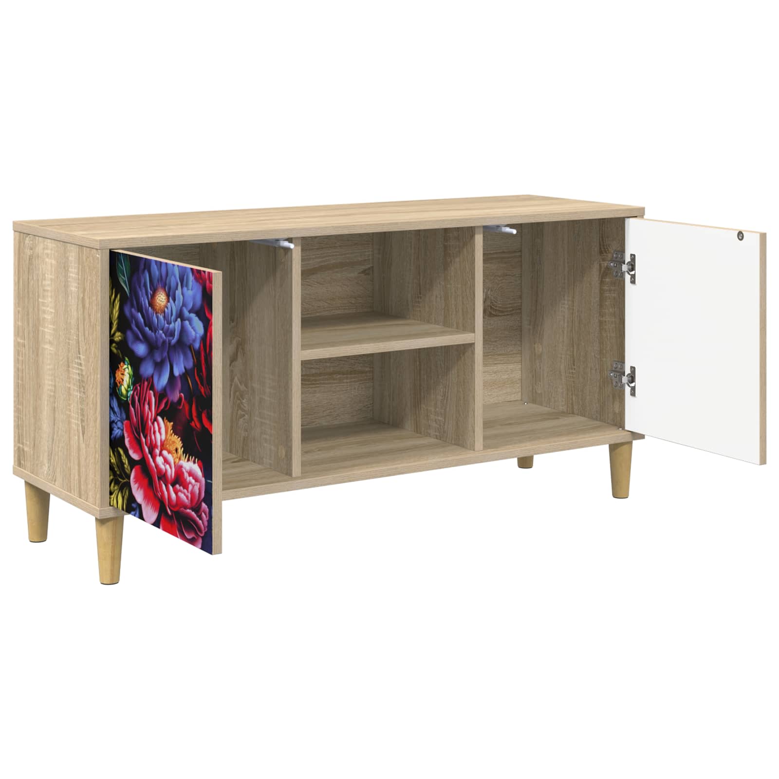 TV ormar KIEL 102 x 33 x 50 cm Sonoma Konstruirano drvo