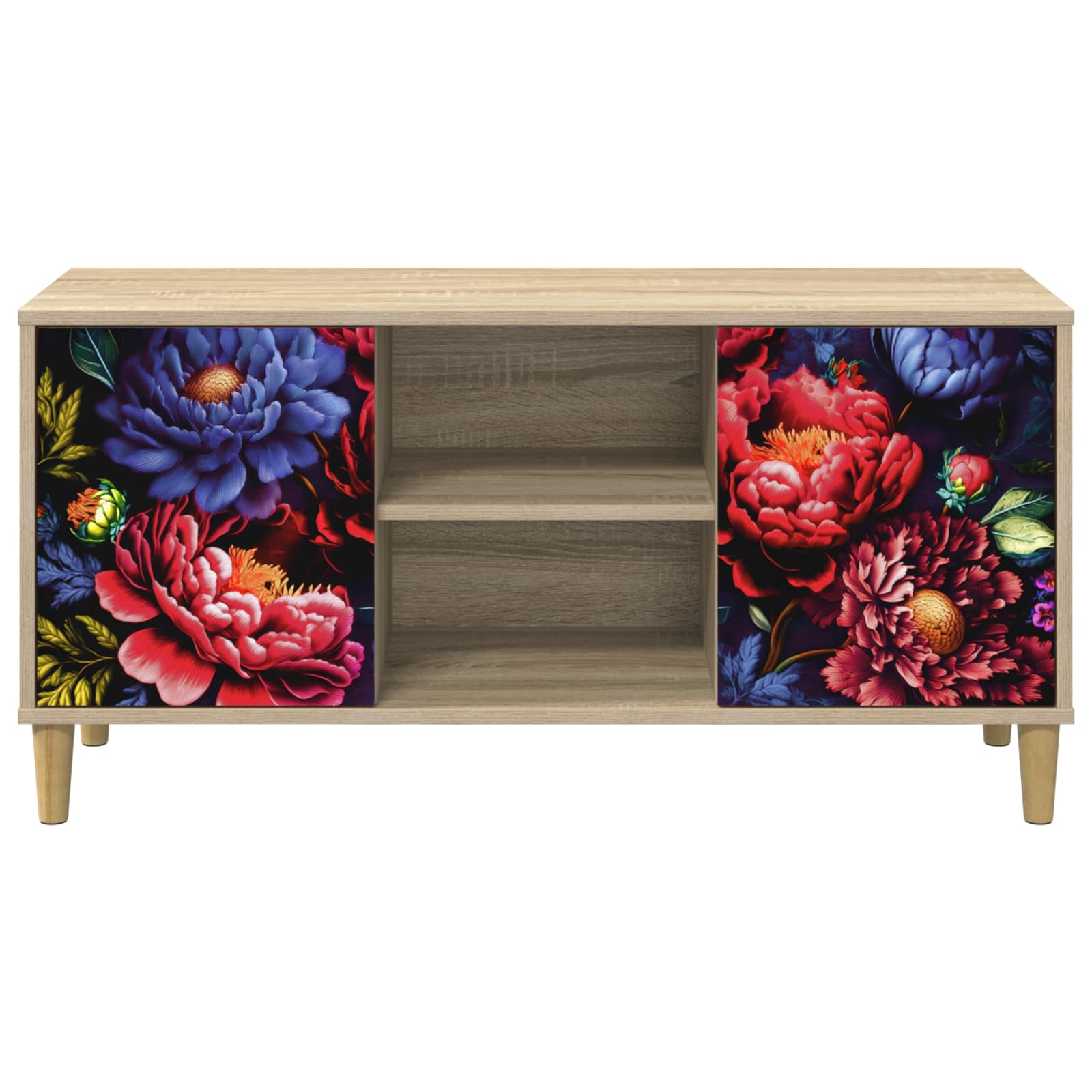 TV ormar KIEL 102 x 33 x 50 cm Sonoma Konstruirano drvo