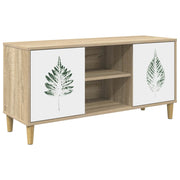 TV ormar HANAU 102 x 33 x 50 cm Sonoma Konstruirano drvo