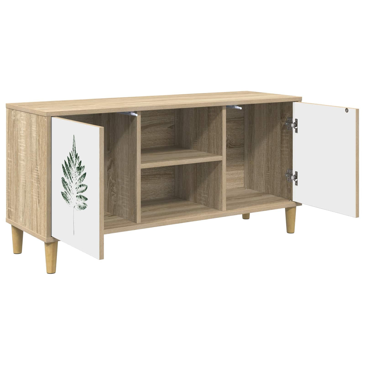 TV ormar HANAU 102 x 33 x 50 cm Sonoma Konstruirano drvo