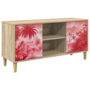 TV ormar AACHEN 102 x 33 x 50 cm Sonoma Konstruirano drvo