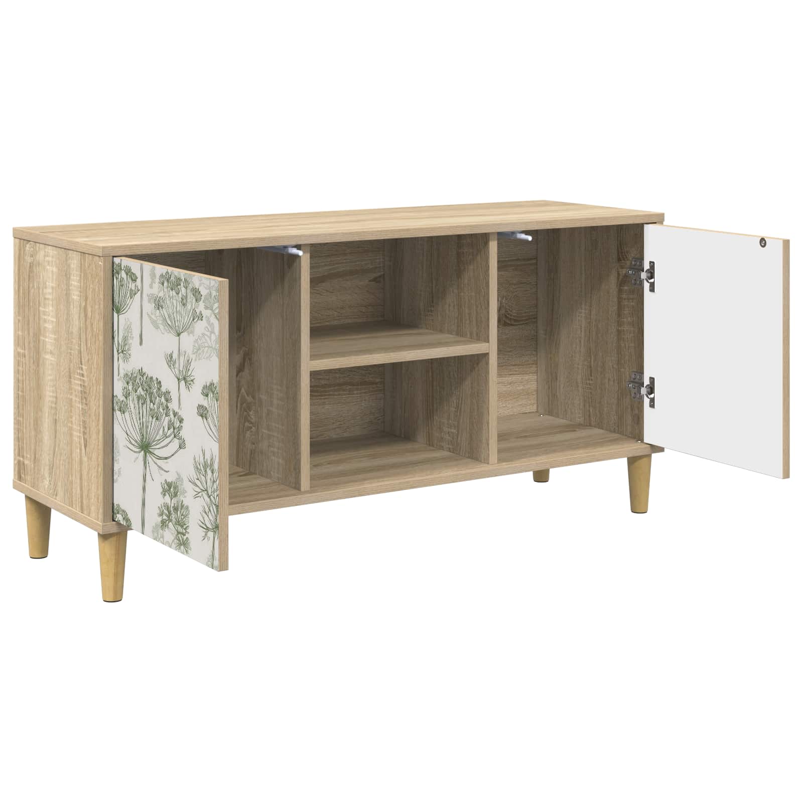 TV ormar GOTHA 102 x 33 x 50 cm Sonoma Konstruirano drvo
