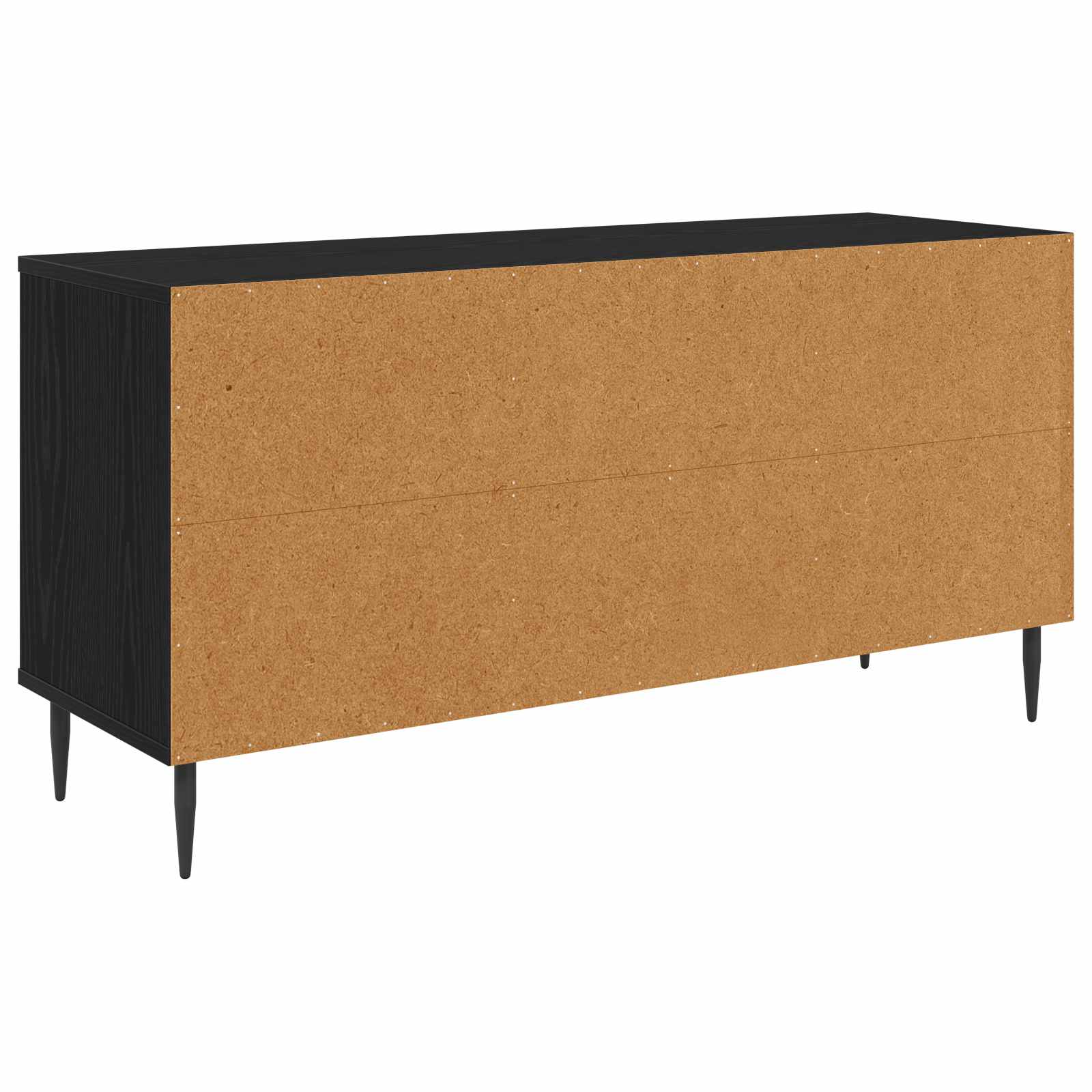 TV ormar RHENEN 102 x 33 x 51 cm Crni hrast Konstruirano drvo