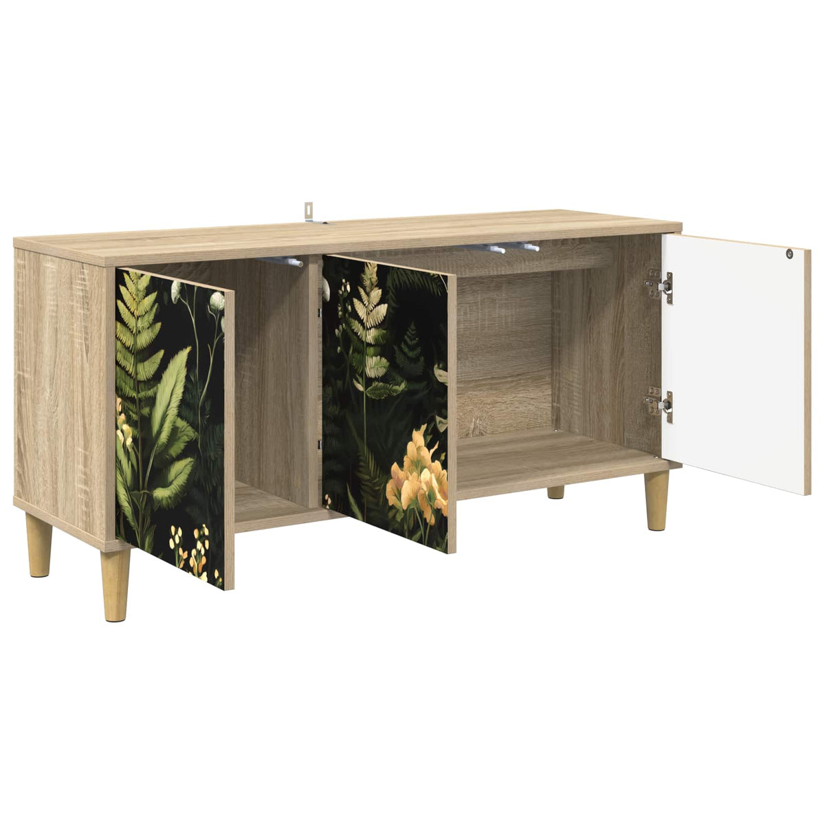 TV ormar RHENEN 102 x 33 x 50 cm Sonoma Konstruirano drvo