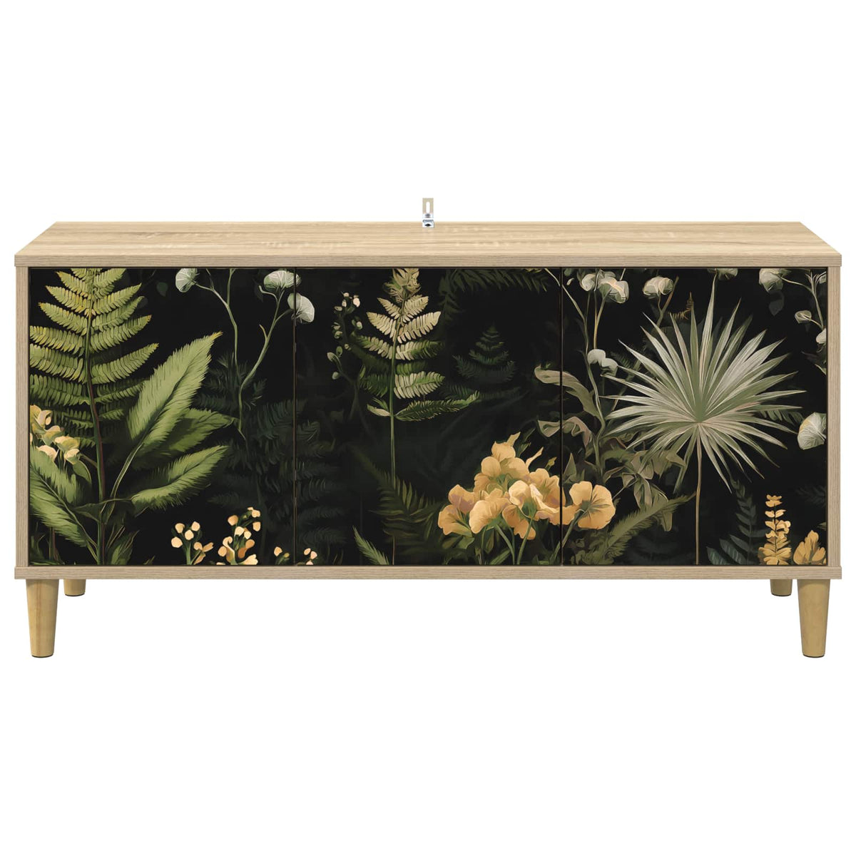 TV ormar RHENEN 102 x 33 x 50 cm Sonoma Konstruirano drvo