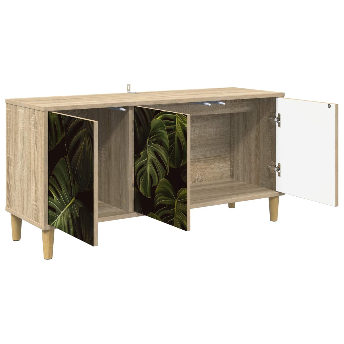TV ormar ELBURG 102 x 33 x 50 cm Sonoma Konstruirano drvo