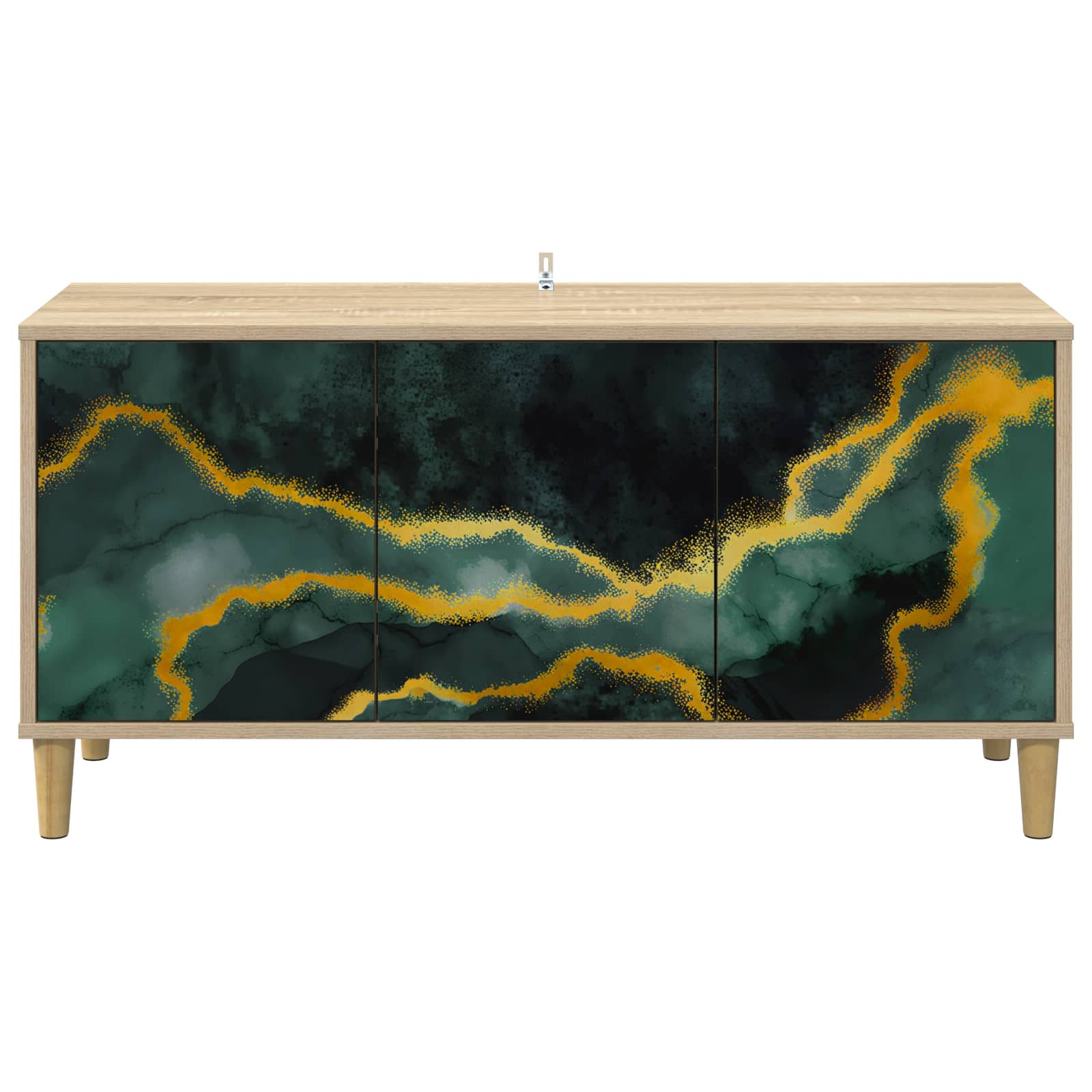 TV ormar WIJHE 102 x 33 x 50 cm Sonoma Konstruirano drvo
