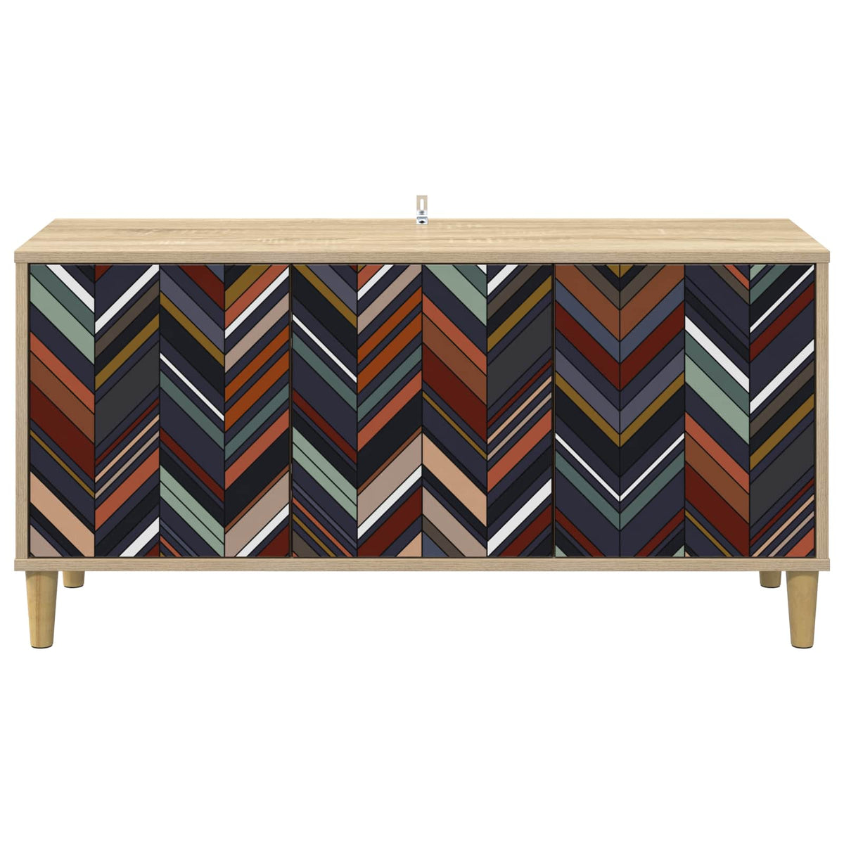 TV ormar OMMEN 102 x 33 x 50 cm Sonoma Konstruirano drvo