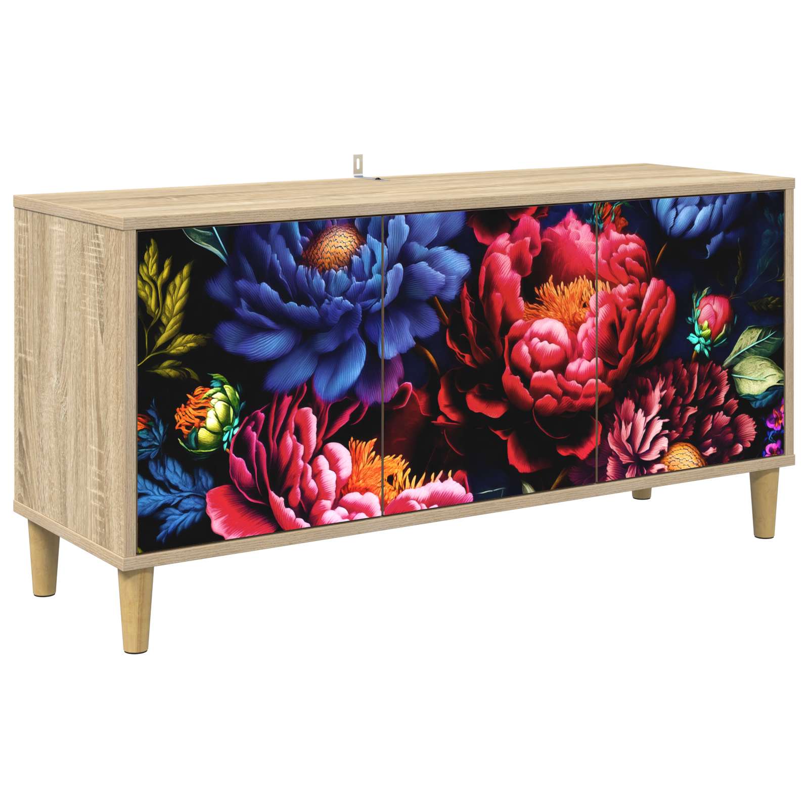 TV ormar KIEL 102 x 33 x 50 cm Sonoma Konstruirano drvo