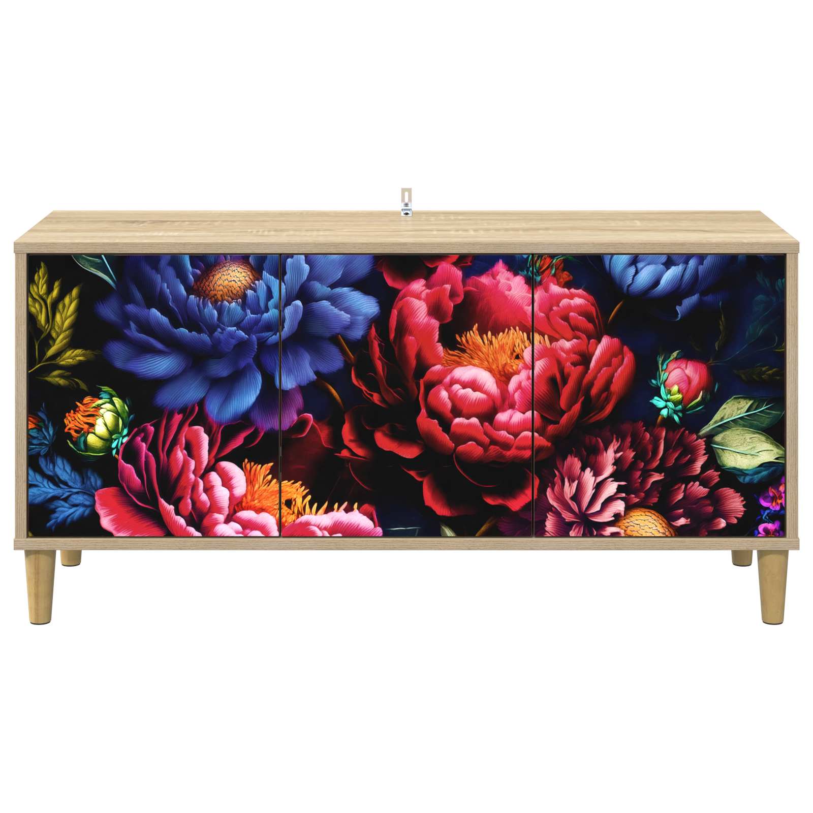TV ormar KIEL 102 x 33 x 50 cm Sonoma Konstruirano drvo