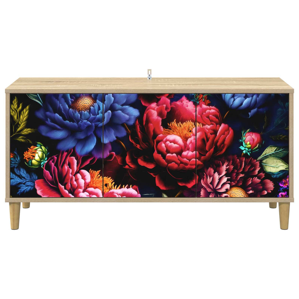 TV ormar KIEL 102 x 33 x 50 cm Sonoma Konstruirano drvo