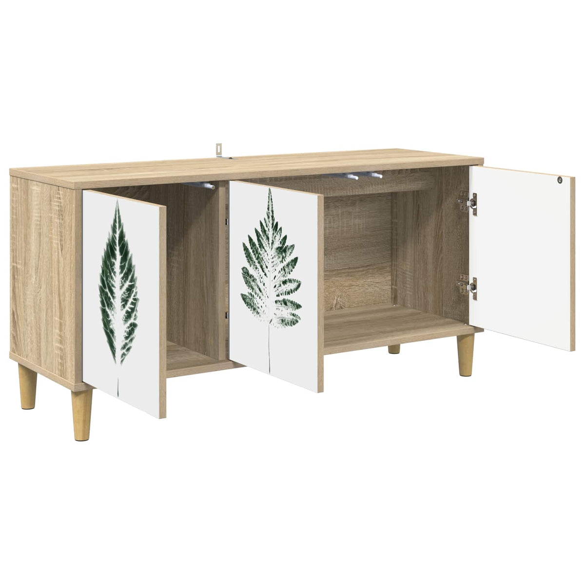 TV ormar HANAU 102 x 33 x 50 cm Sonoma Konstruirano drvo