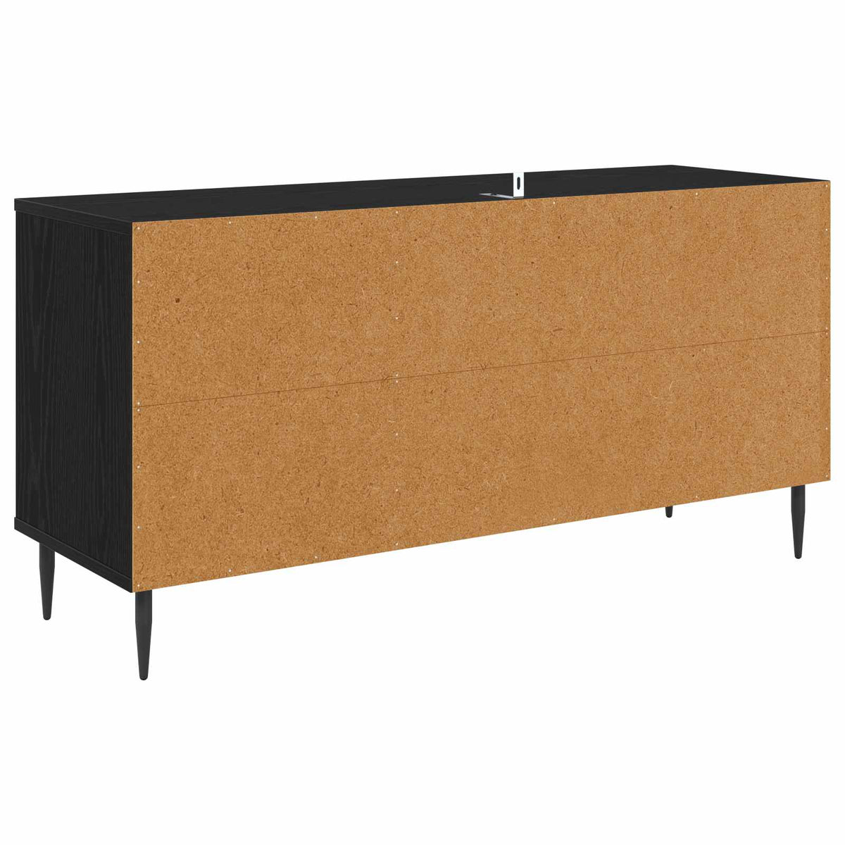 TV ormar ELBURG 102 x 33 x 51 cm Crni hrast Konstruirano drvo