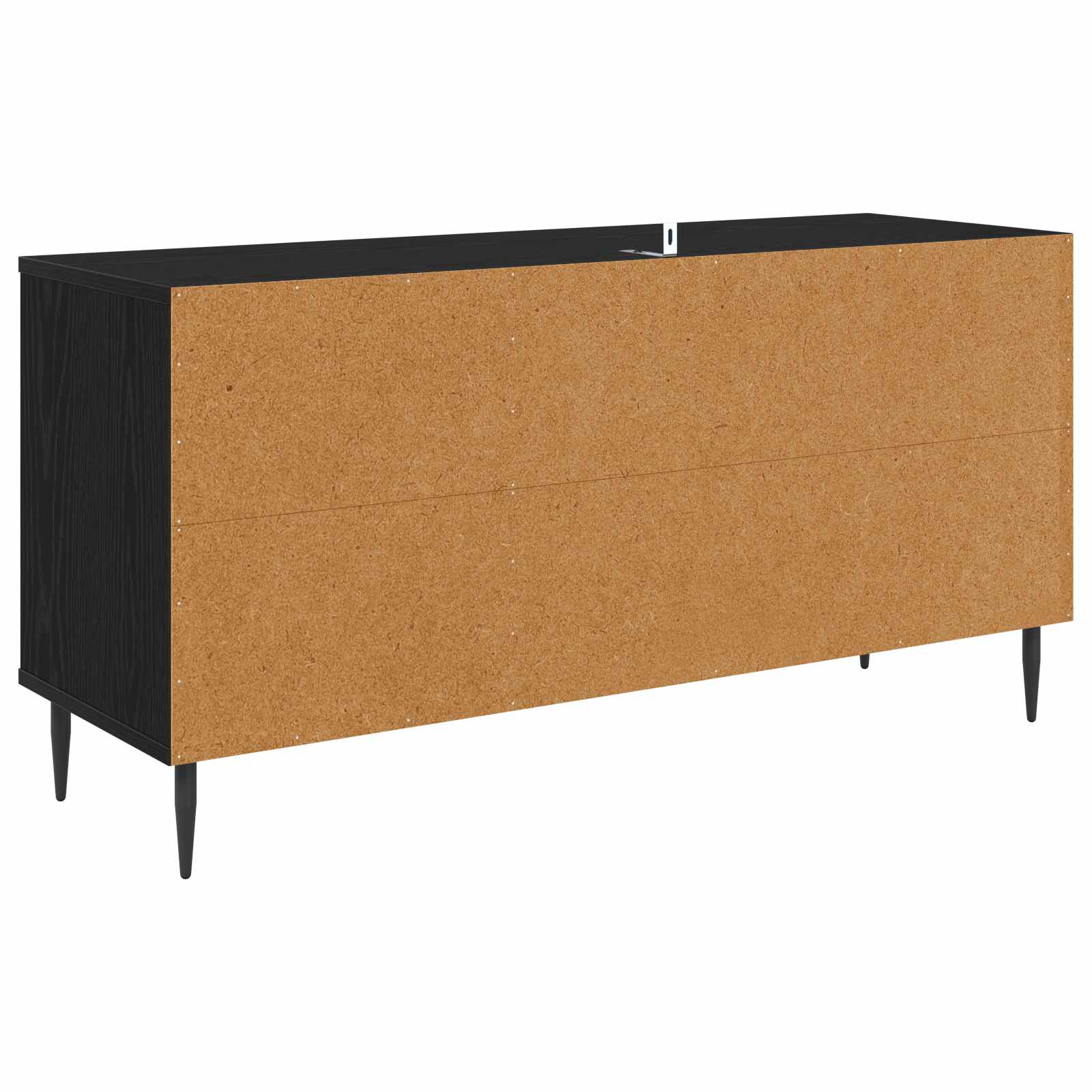 TV ormar WIJHE 102 x 33 x 51 cm Crni hrast Konstruirano drvo