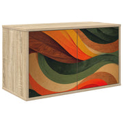 TV ormar za montažu na zid BONN 69 x 33 x 40 cm Hrast sonoma