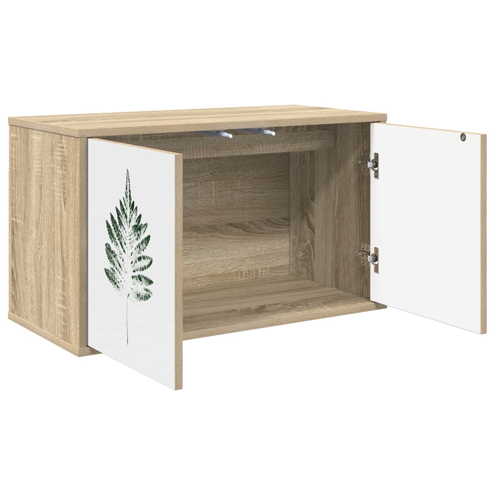TV ormar za montažu na zid HANAU 69 x 33 x 40 cm Hrast sonoma