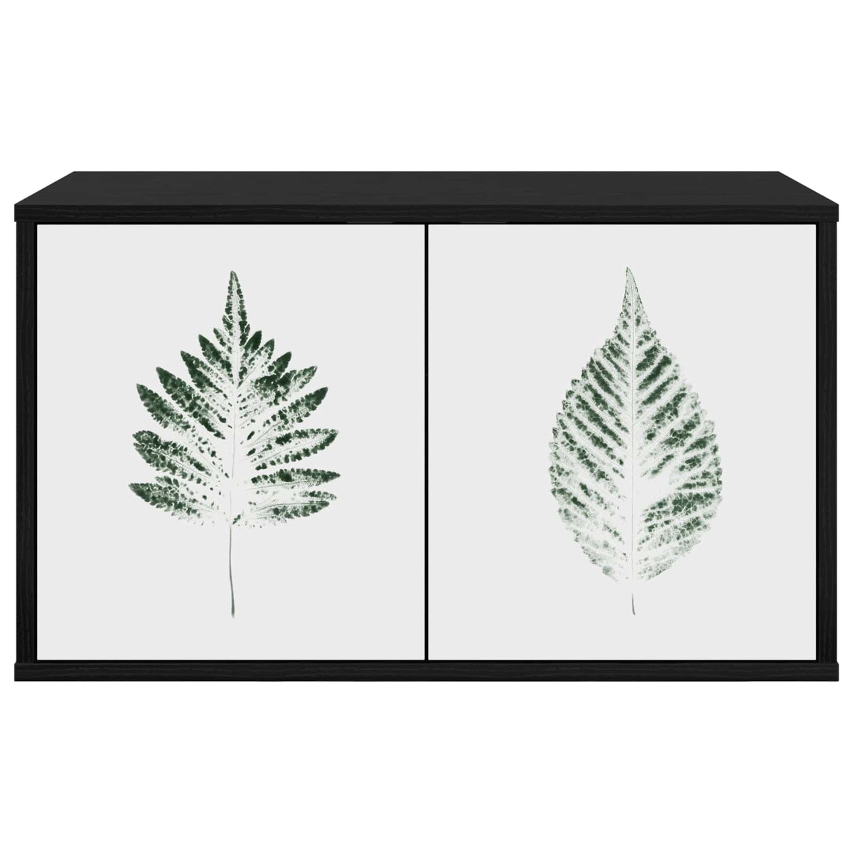 TV ormar za montažu na zid HANAU 69 x 33 x 40 cm Crni hrast