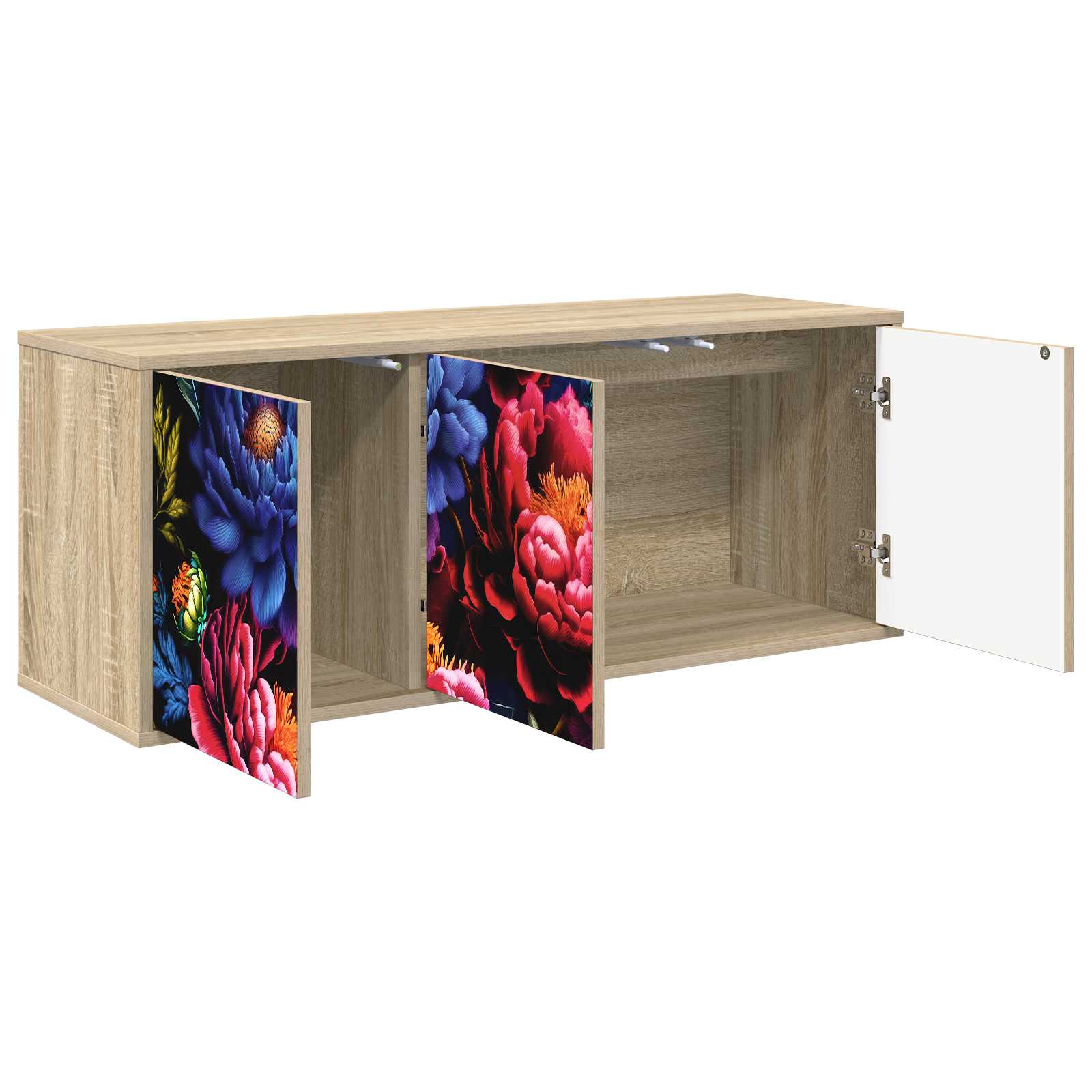 TV ormar za montažu na zid KIEL 102 x 33 x 40 cm Hrast sonoma