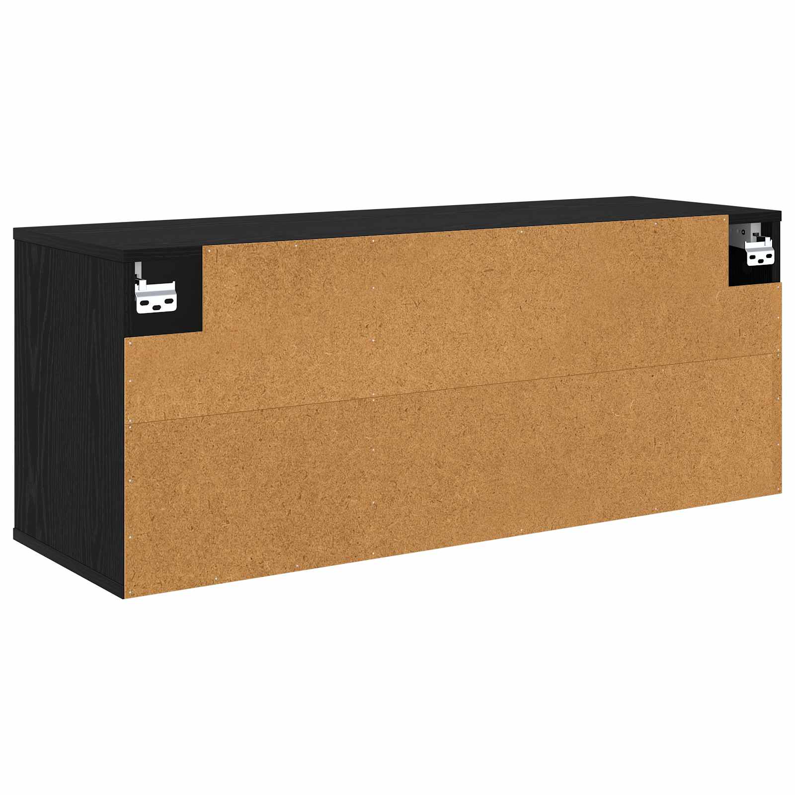 TV ormar za montažu na zid HANAU 102 x 33 x 40 cm Crni hrast