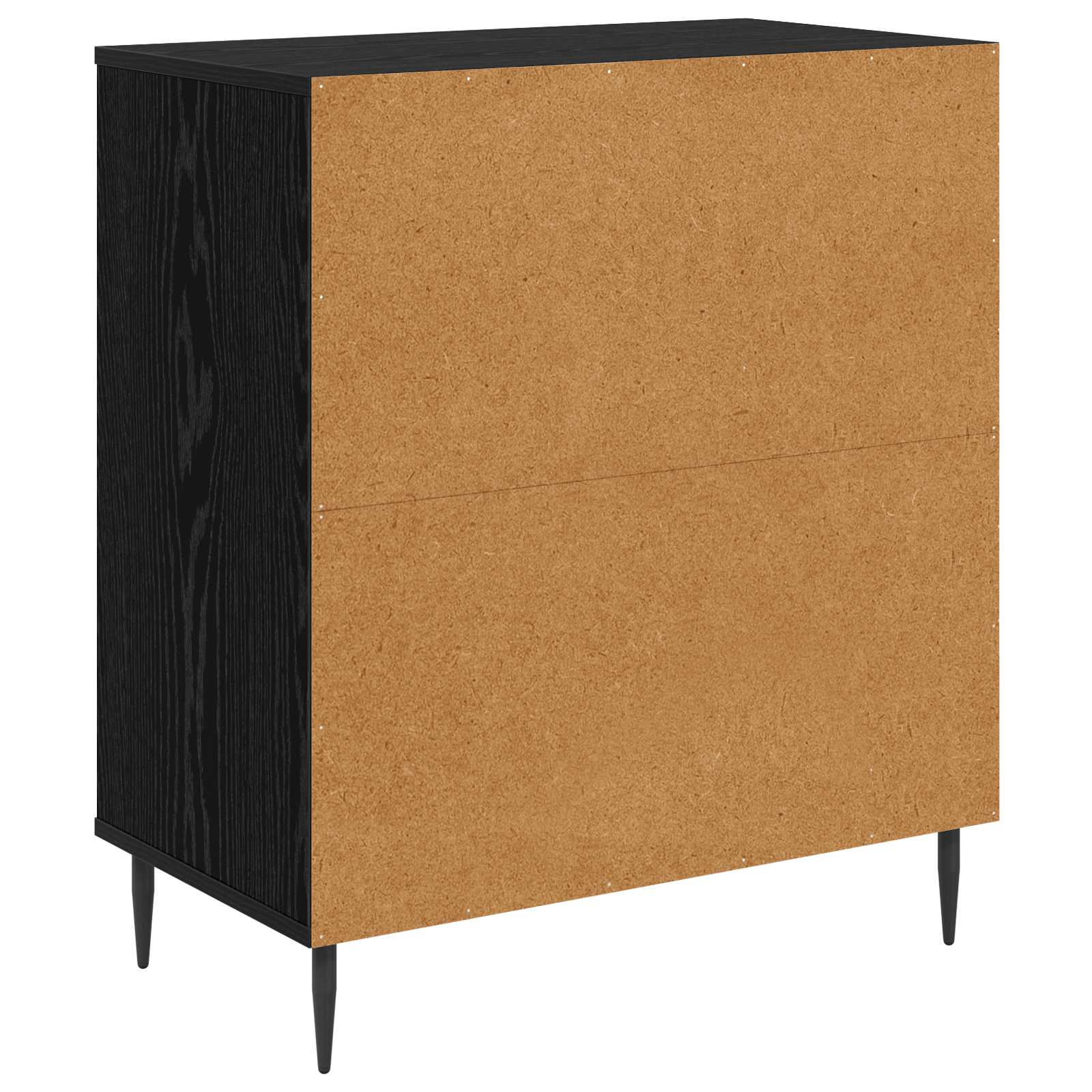 Komoda KIEL Tamni cvjetni uzorak 66 x 36,5 x 76 cm Crni hrast