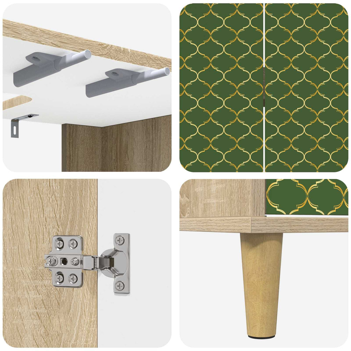 Kupaonski ormar GELEEN Sonoma 60 x 40 x 60 cm Konstruirano drvo