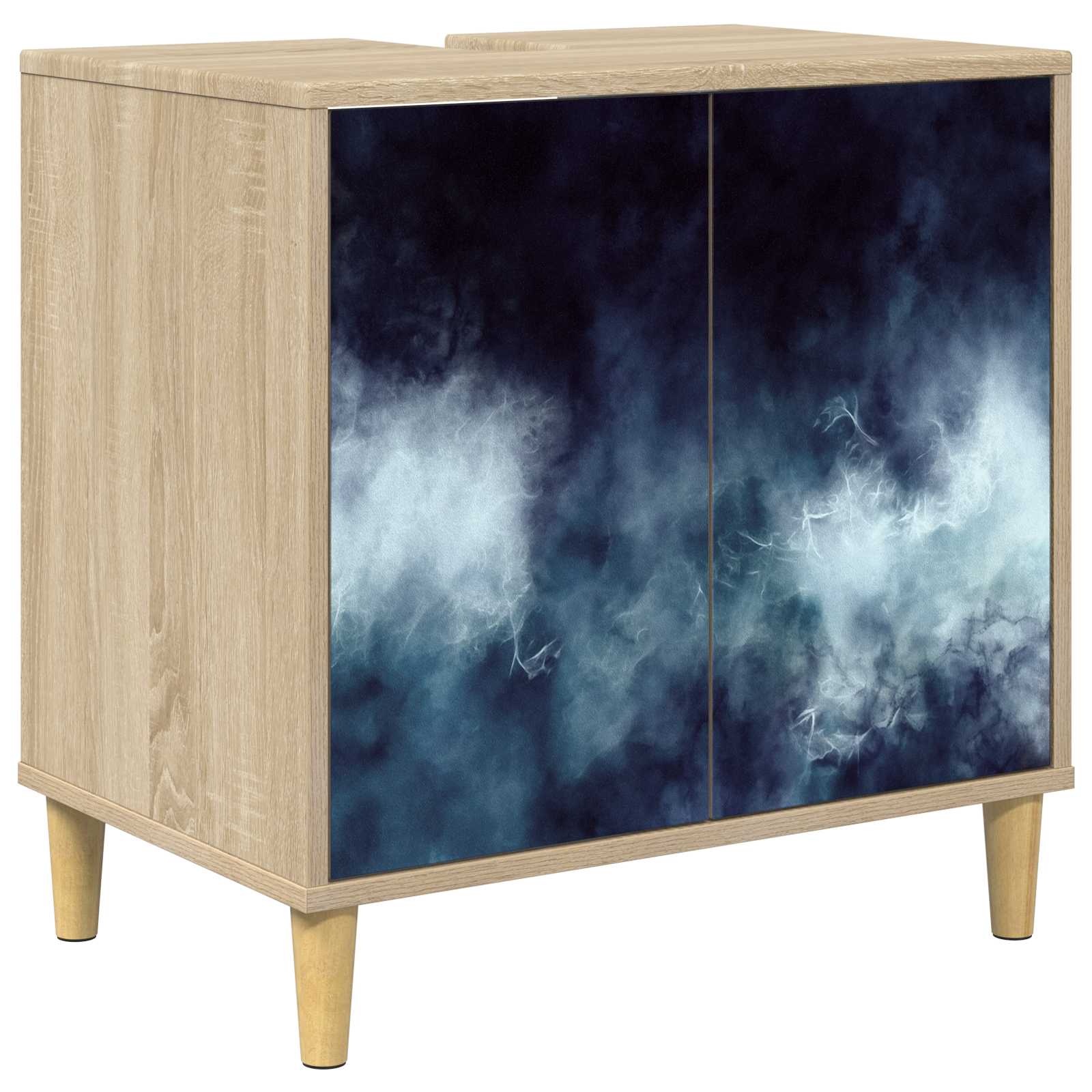 Kupaonski ormar RAALTE Sonoma 60 x 40 x 60 cm Konstruirano drvo