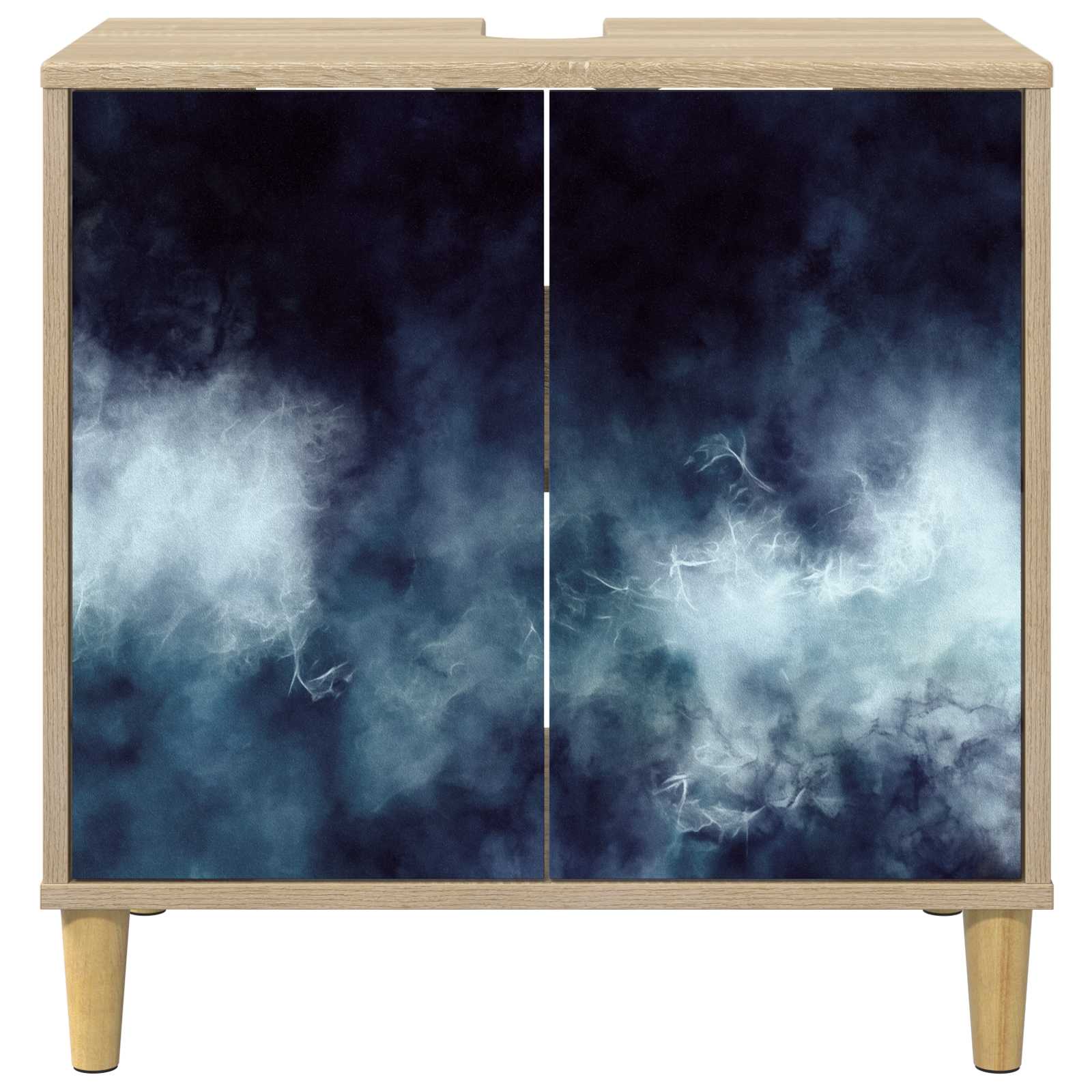 Kupaonski ormar RAALTE Sonoma 60 x 40 x 60 cm Konstruirano drvo