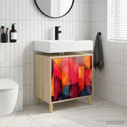 Kupaonski ormar HEESCH Sonoma 60 x 40 x 60 cm Konstruirano drvo