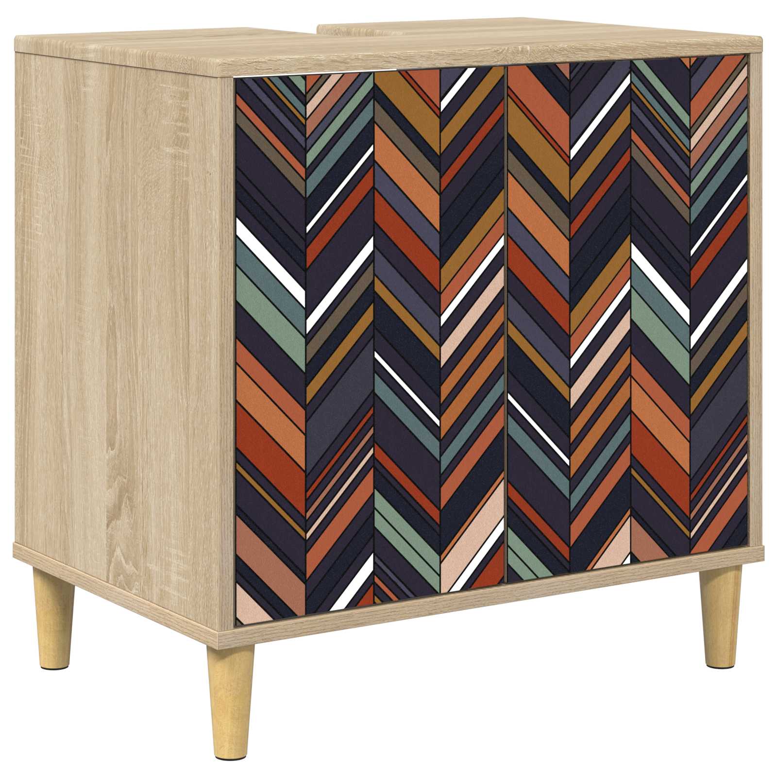 Kupaonski ormar OMMEN Sonoma 60 x 40 x 60 cm Konstruirano drvo
