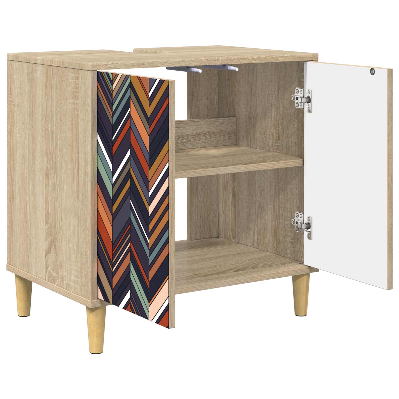 Kupaonski ormar OMMEN Sonoma 60 x 40 x 60 cm Konstruirano drvo