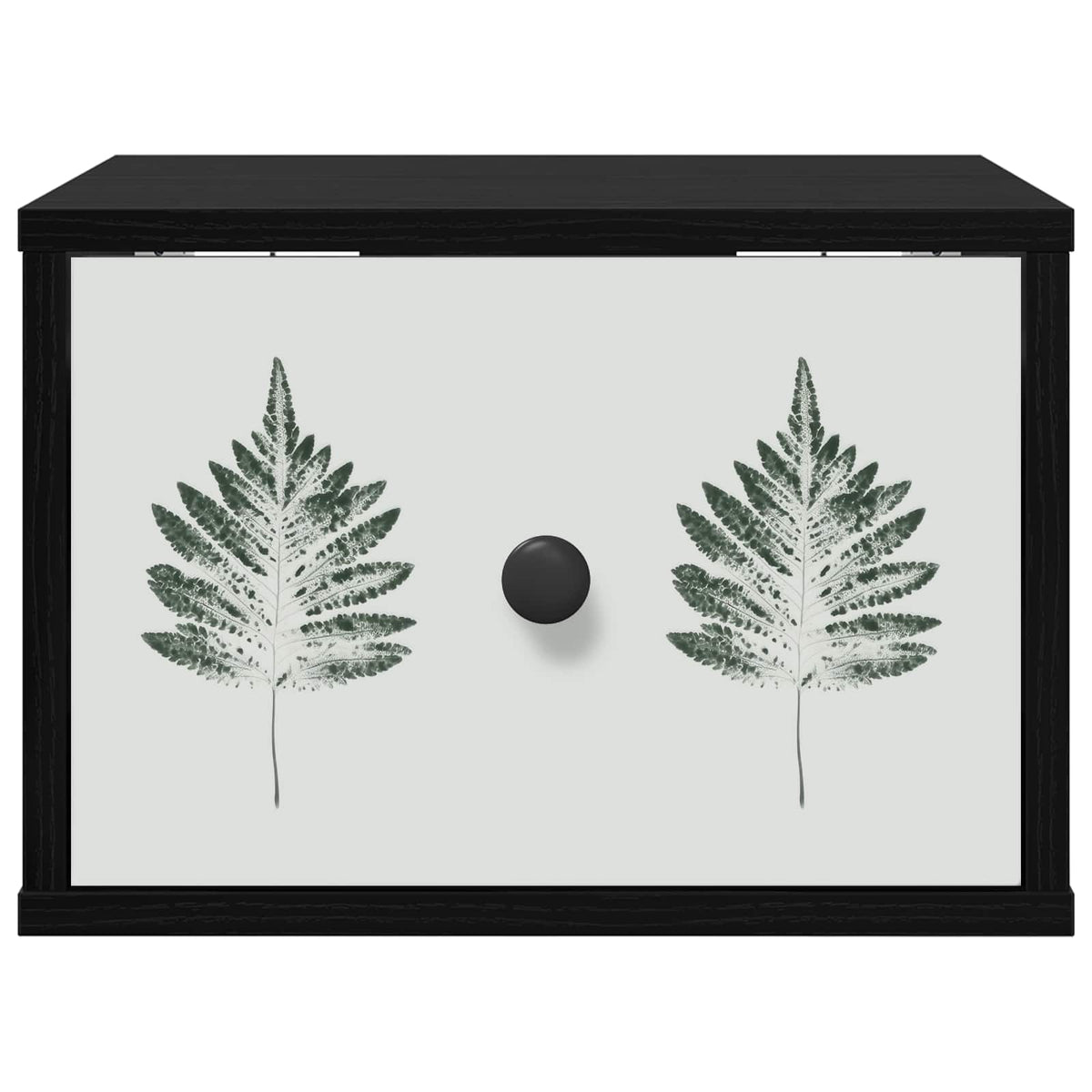 Wall-mounted noćni ormarić HANAU 2 kom. Crni hrast