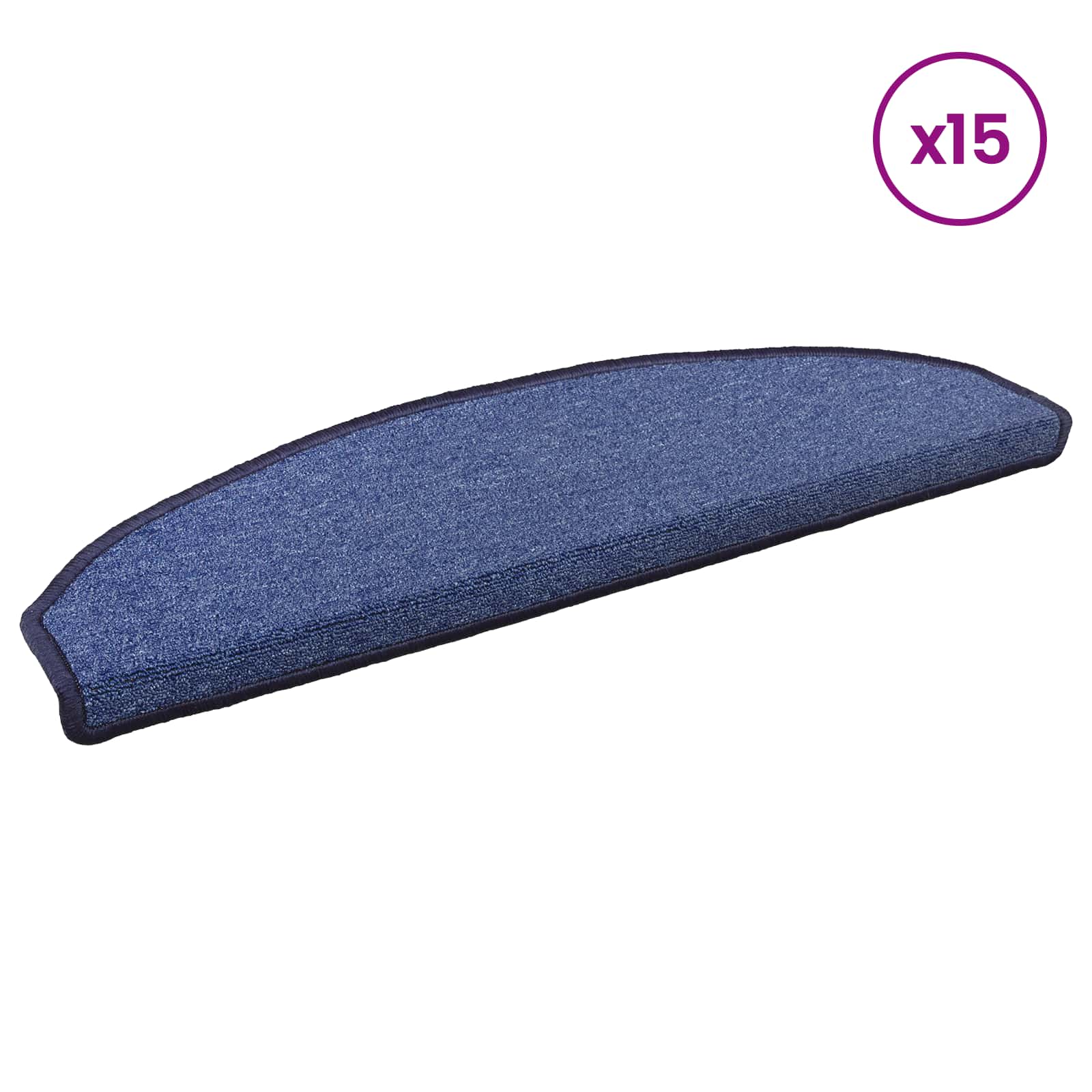 Samoljepljivi stepenasti ulošci 15 pcs Plava 80 x 24,5 x 3,5 cm